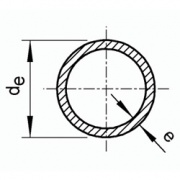 Труба э/с 57х1.5, зерк.